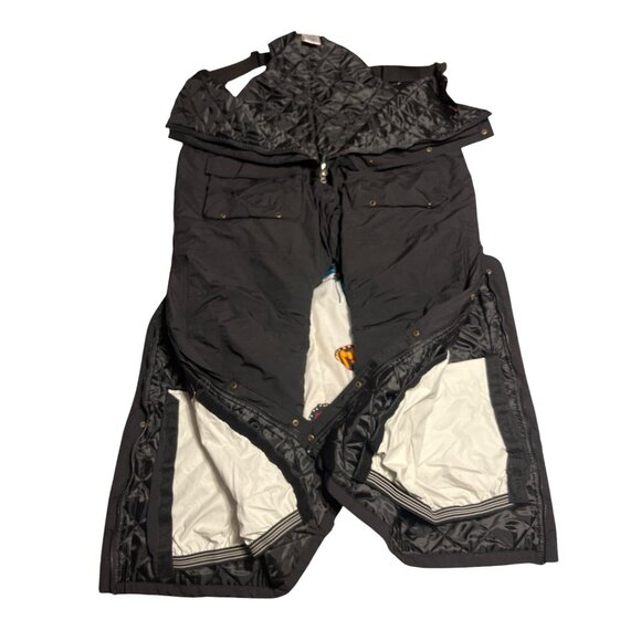 Idigear Arctic Armor Black Insulated Bibs Adjustable Straps & Multiple Pockets L - Picture 9 of 9